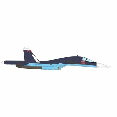 JCW72SU34001 1/72 SU-34 FULLBACK RUSSIAN AIR FORCE HMEIMIM AIR BASE SYRIA2015