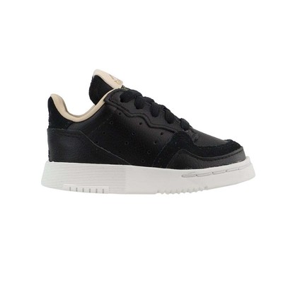 

Adidas Supercourt El Lace Up Kids Boys Черные кроссовки Повседневная обувь EG0409, Черный, adidas Supercourt El Lace Up Kids