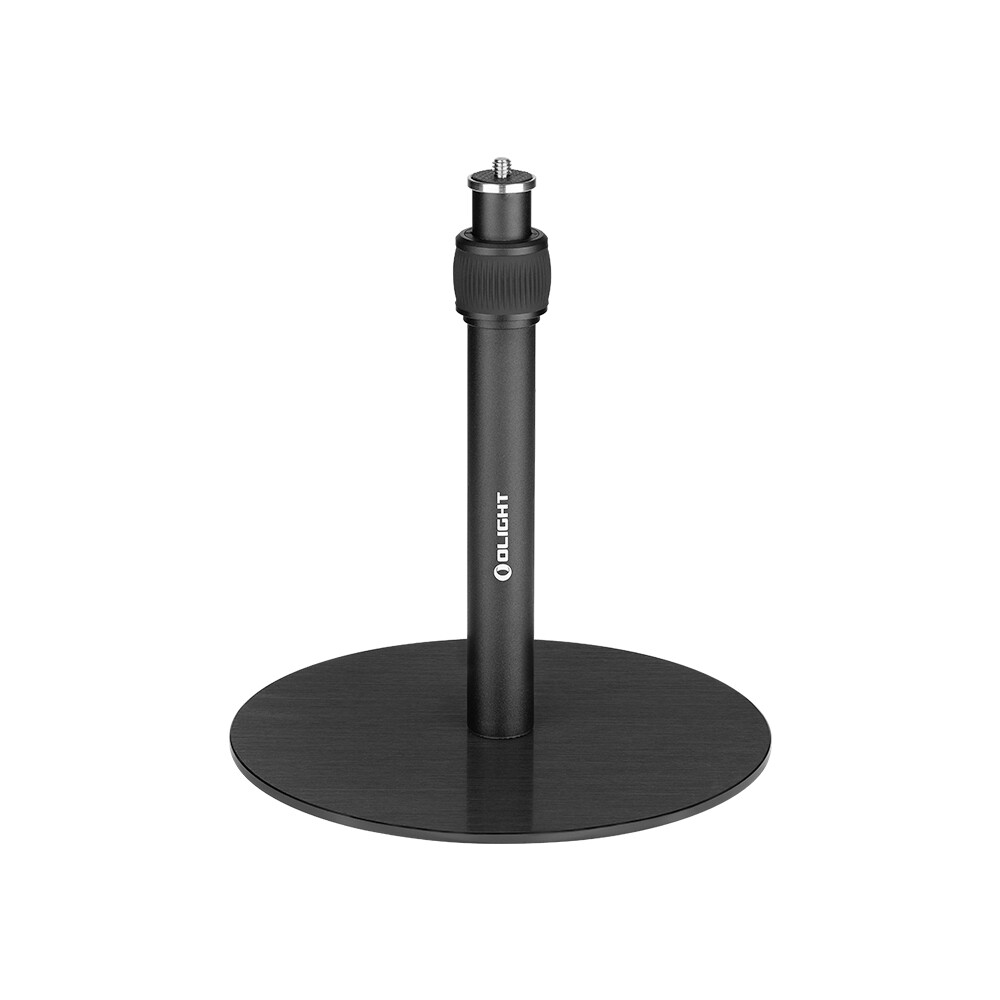 Olight Adjustable Height Light Stand Black Portable Firm
