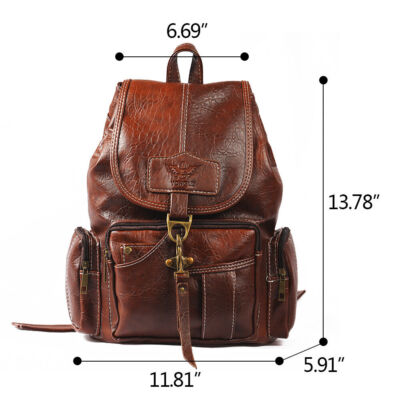 Fashion Women Backpack Leather Travel Hand Shoulder School Bag