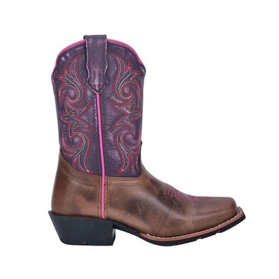 

Ботинки Dan Post Majesty Square Toe Cowboy Toddler Girls Size 13 M Dress Boots DP, Фиолетовый, Dan Post Boots Majesty Square Toe Cowboy Toddler