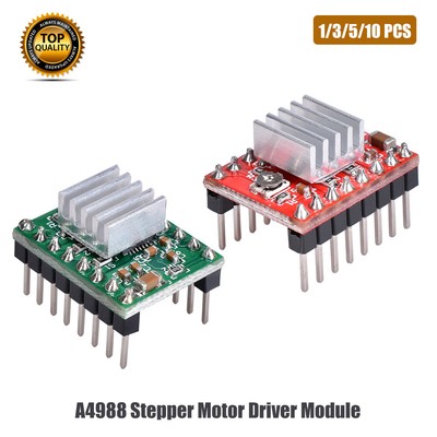 A4988 3D Drucker Printer Schrittmotor Stepper Motor Driver Reprap + Kühlkörper