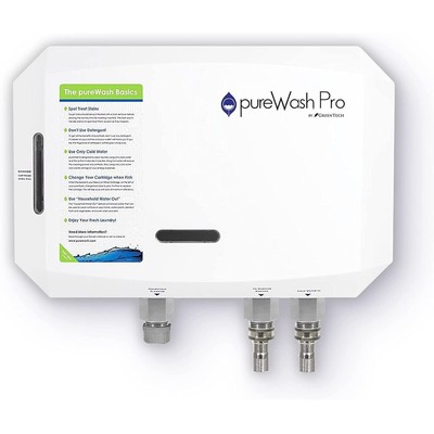 Greentech PureWash Pro X2 Sanitizing Detergent-Less Home Laundry System