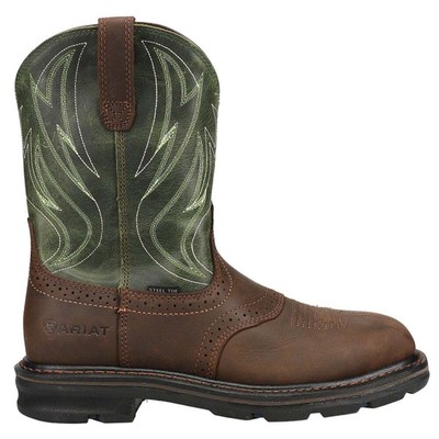 

Мужская коричневая рабочая защитная обувь Ariat Sierra Shock Shield со стальным носком 10042541, Коричневый, Ariat Sierra Shock Shield Steel Toe