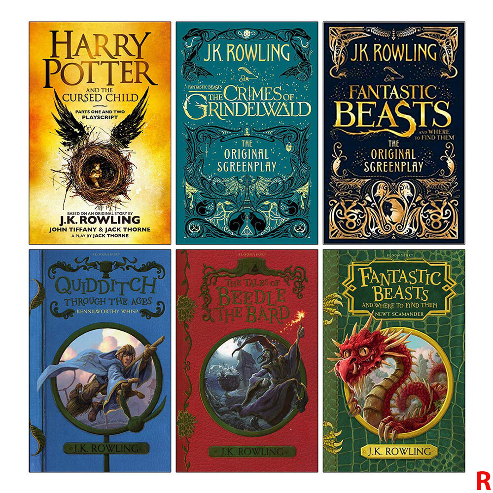 J.K. Rowling Collection 6 Books Set(Harry Potter,The Crimes