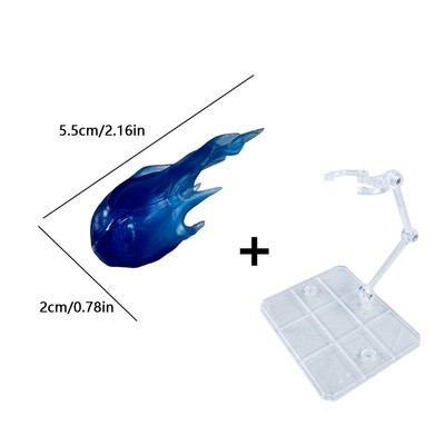 1/12 Action Figures Effect Part Set Stand Holder 30MM Gunpla Gundam Model Smoke