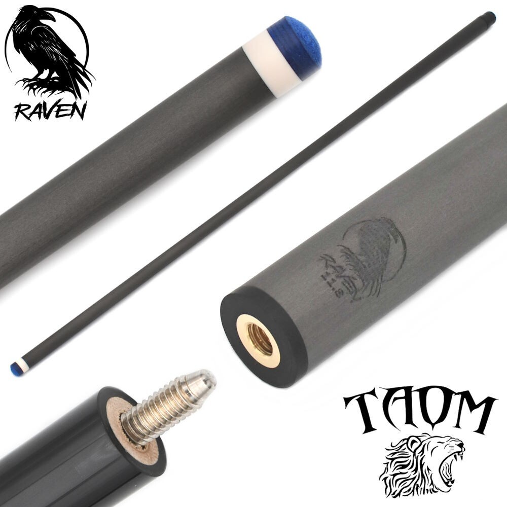 RAVEN Carbon Fiber Pool Cue - Shaft Only (11.8mm, 29