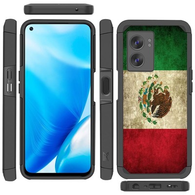Mexico Flag Impact Shockproof Dual-Layer Case for OnePlus Nord N300 5G