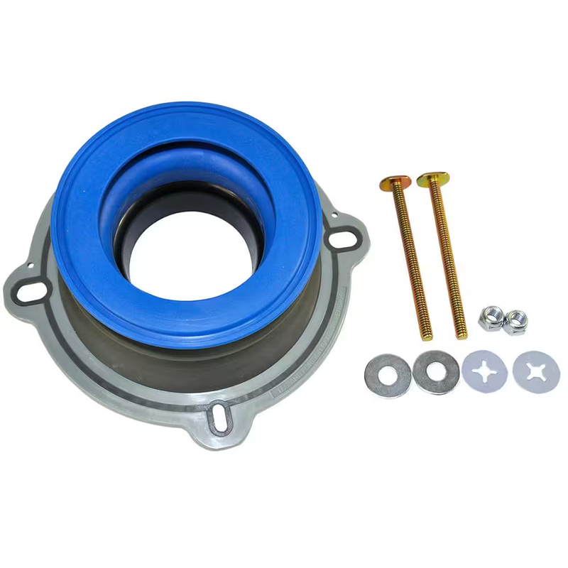 Perfect Seal Toilet Wax Ring Universal Toilet Seal Kit Bolts Included No Mess