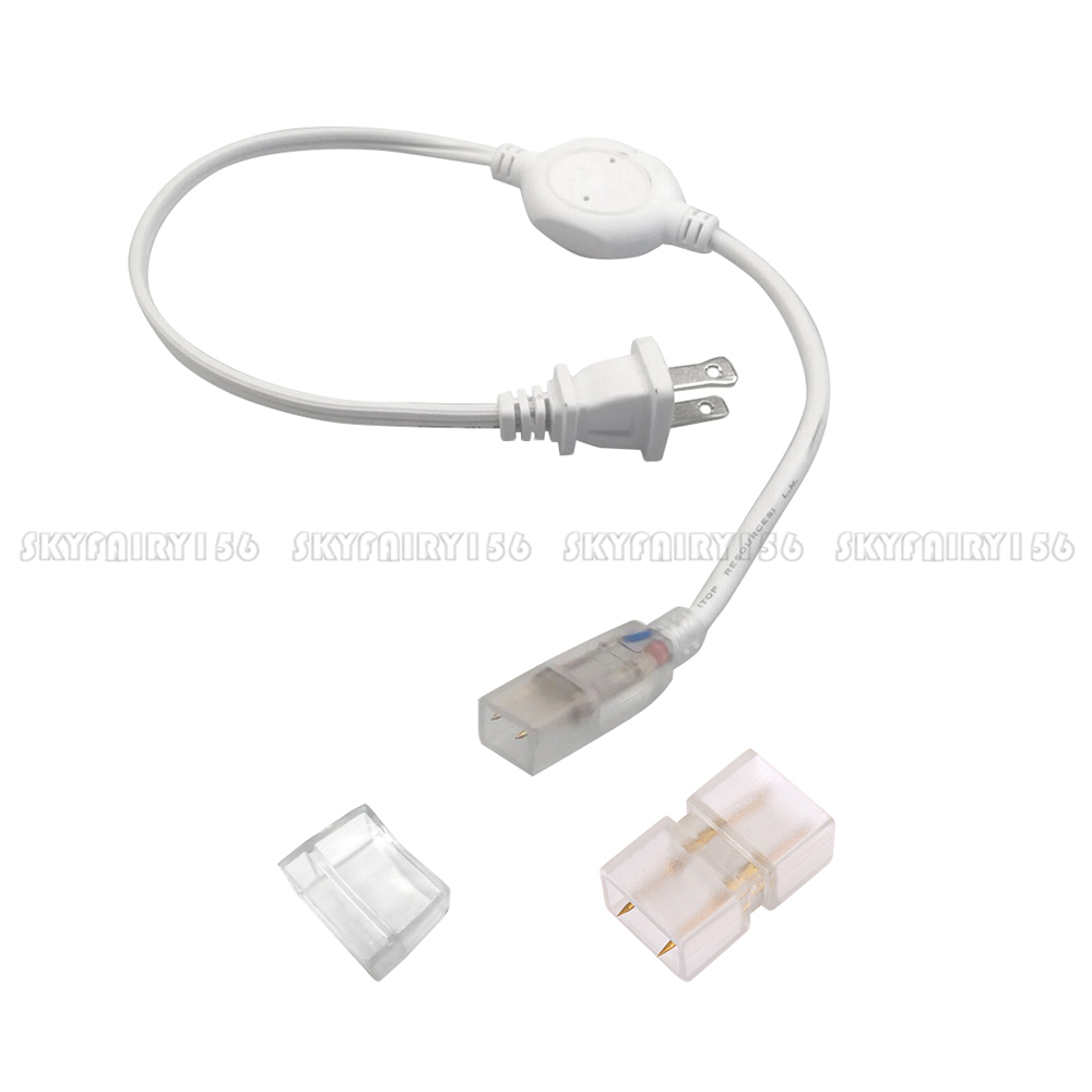 5M-30M SMD 5050 LED Strip Flexible Tape Rope Light RGB Lamp Waterproof 110V