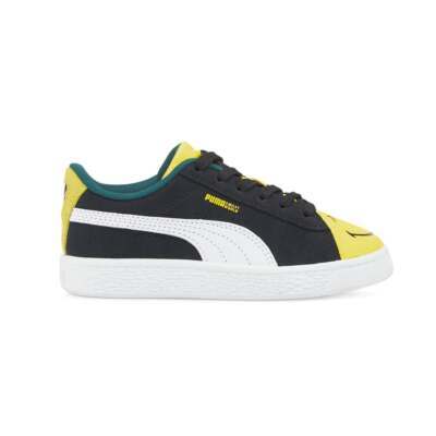

Puma Sw X Suede Slip On Kids Boys Черные кроссовки Повседневная обувь 38613801, Черный, Puma Sw X Suede Slip On Kids