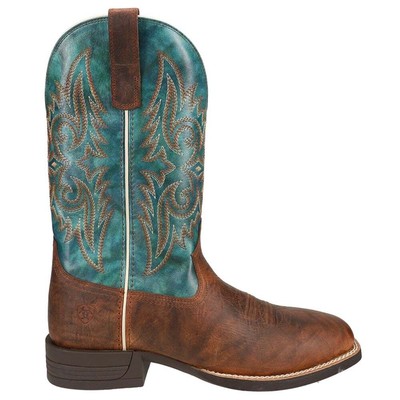 Мужские коричневые повседневные ботинки Ariat Wild Thang Square Toe Cowboy 10042393