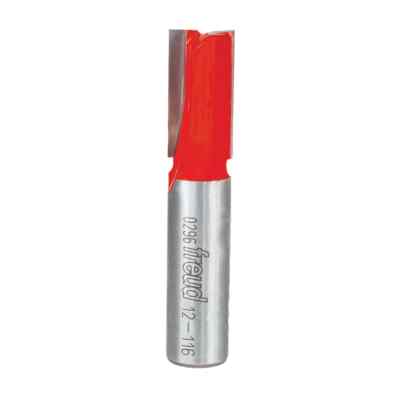 Freud 12-116 1/2'' Double Flute Straight Bit (Carbide Height 1'')