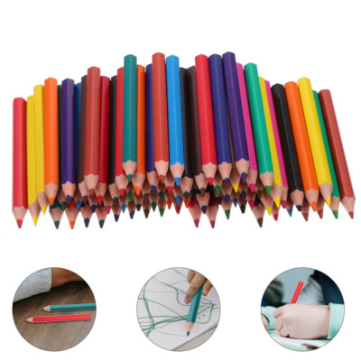  6 Sets Chubby Color Pencil Colored Pencils for Kids Small Crayon Mini Student