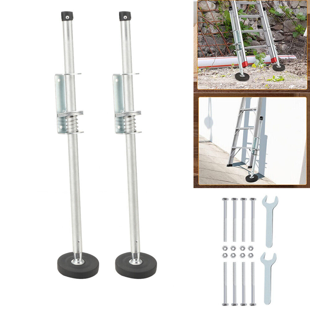 Ladder Leveler PairLadder Accessories Tools with Rubber Feet Working on Stairs