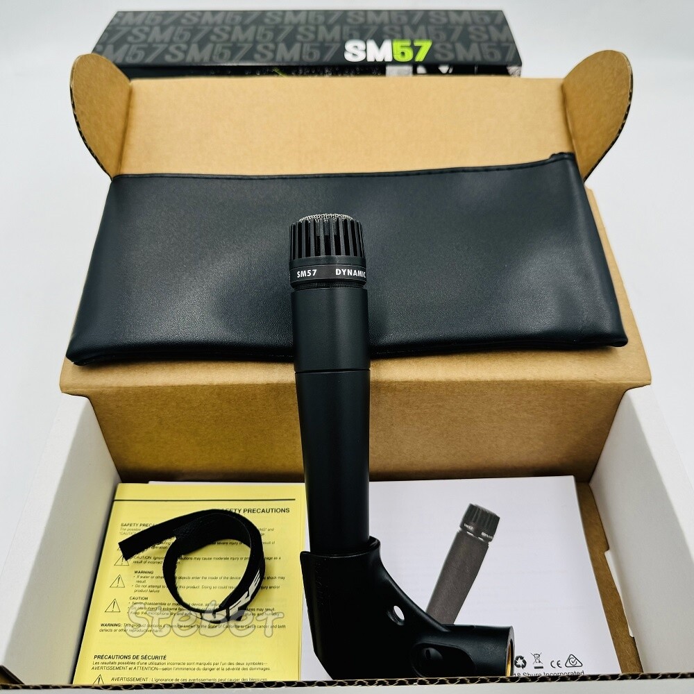 SM57-LC Cardioid Wired Dynamic Instrument Microphone 2023  New In Box Free Ship