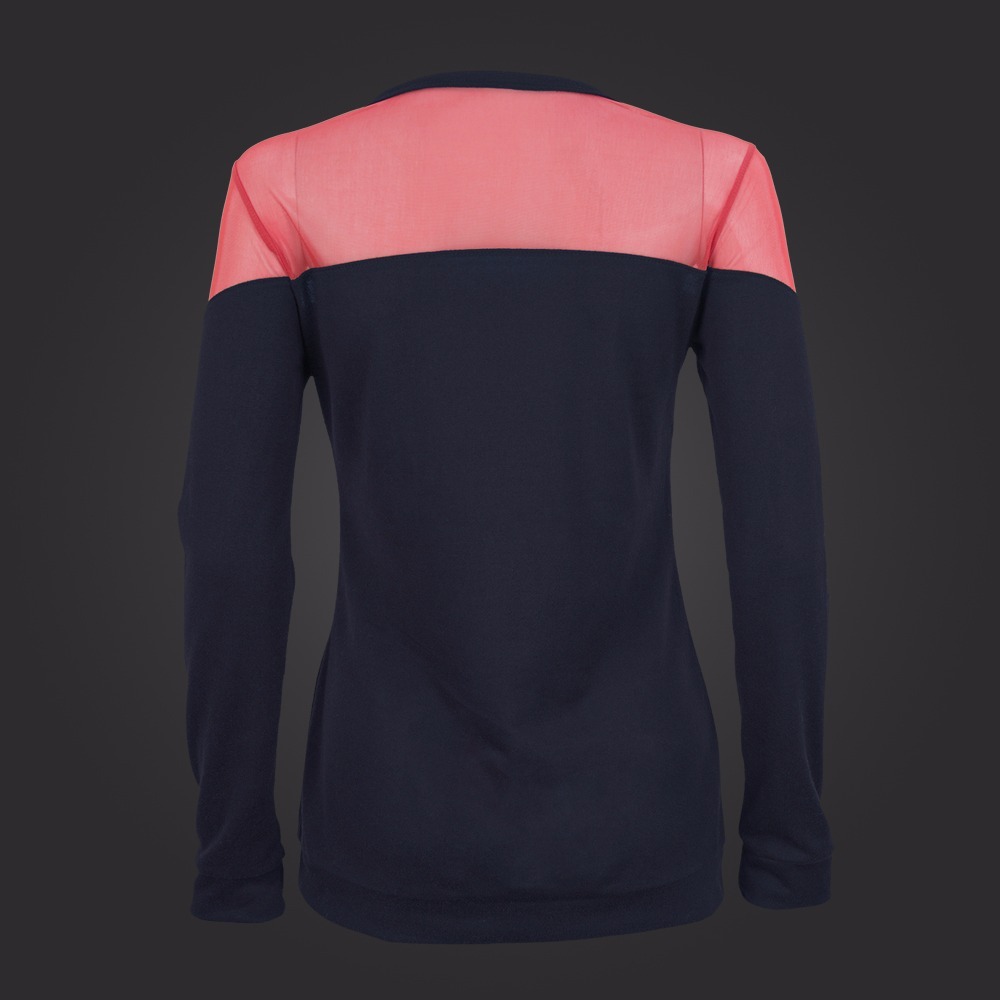 Star Trek Sheer Shoulder Sweater Red Uniform Officially Licensed Sweater