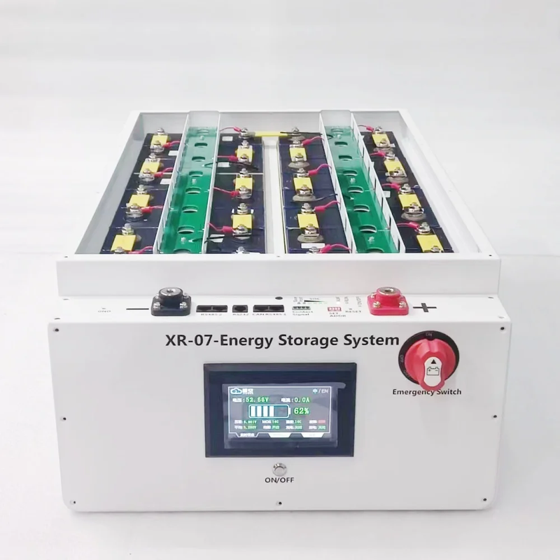 XR07 48V 280AH LiFePO4 Battery Case PowerBox Solar Home Energy Storage 16S 51.2v