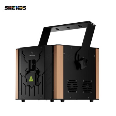 SHEHDS Laser 12W ILDA 2D 3D Animation Projector  Disco Light Full Color