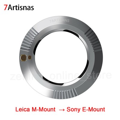 7artisans Lens Adapter for Leica M-Mount to Sony E-Mount Mirrorless Camera