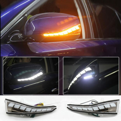 2X LED Rearview Mirror Light Turn Signal For Infiniti Q30 QX30 Q50