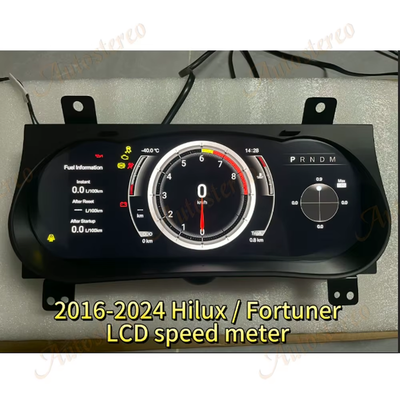 2025 Update For Toyota Hilux Fortuner 2016-2024 Virtual Cockpit Digital Cluster