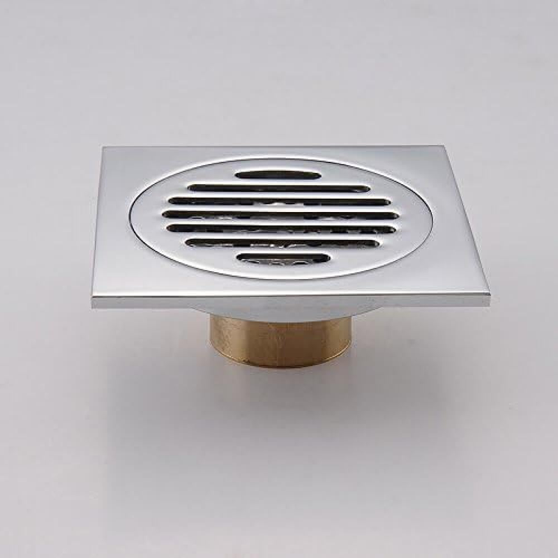 Square Floor Drain Thickened Stainless Steel Bathroom Tile Insert Floor Drainer
