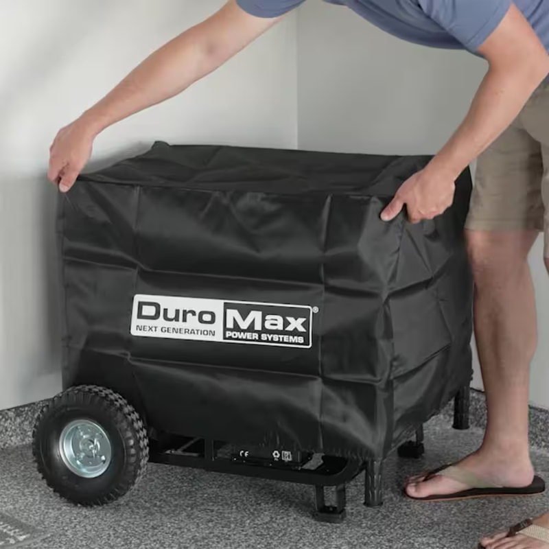 Nylon Cover fits for DUROMAX Generator 30 in. x 22 inch Black Protection Durable