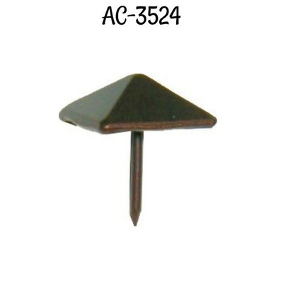 Decorative Nail - Pyramid  Head  Antique Copper - 11/16