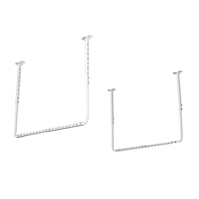 HyLoft Ceiling Storage Rack 2 Pack Adjustable Garage Overhead Storage Steel