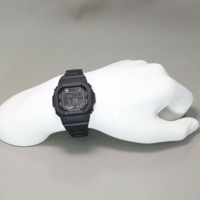 Pre-owned Casio G-shock Radio Solar Gw-m5610ubc-1jf Men\\\\\\\'s Watch Black Japan Import