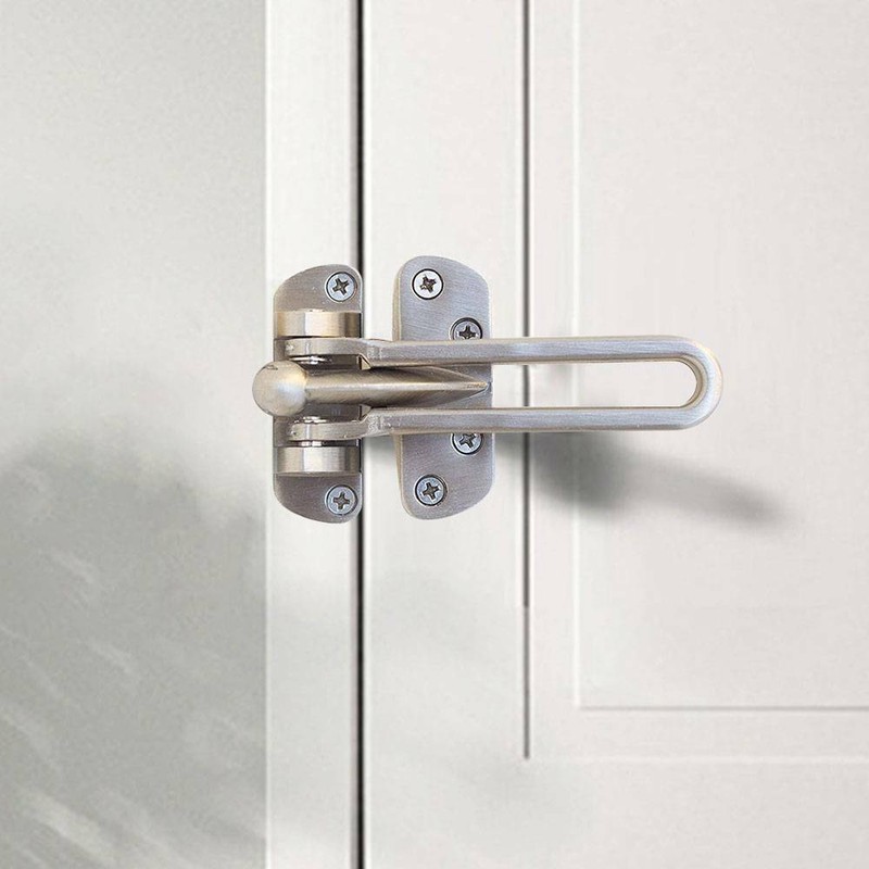 Door Security Chain Restrictor Strong Safety Lock Guard Catch