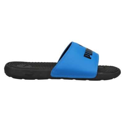 

Синие повседневные сандалии для мальчиков Puma Cool Cat Slide Youth Boys 37102523, Синий, Puma Cool Cat Slide Youth