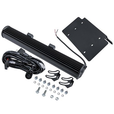 Black LED Light Bar License Plate Mount Bracket For Toyota 4Runner Off-Road Lamp