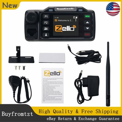HAMGEEK HG-8900 Zello Mini Mobile Radio 2G/3G/4G 5000KM Transceiver w/Speaker US