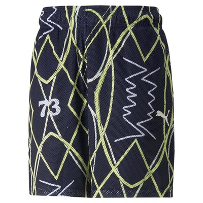 

Puma Half Court Athletic Shorts Мужские повседневные спортивные шорты размера  53650301, Синий, Puma Half Court Athletic Shorts
