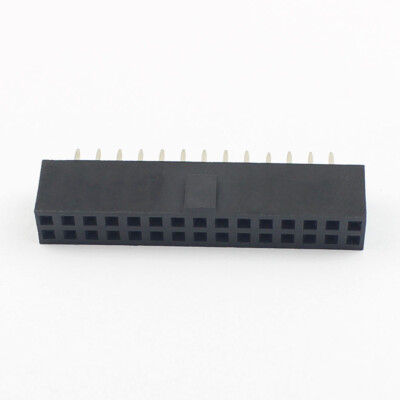 10Pcs 2.54mm 2x13 26 Pin Female Header Strip Connector Polarizing Key 26P Wide