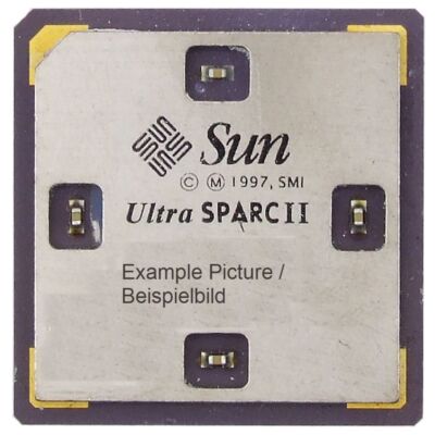 Sun STP1031 LGA Ultra Sparc II CPU Prozessor Vintage Processor Microsystems