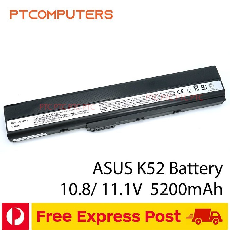 A32-K52 Battery For Asus K52f K52j A52f A42-K52 X52f K52 K42f X52j A52j A42j