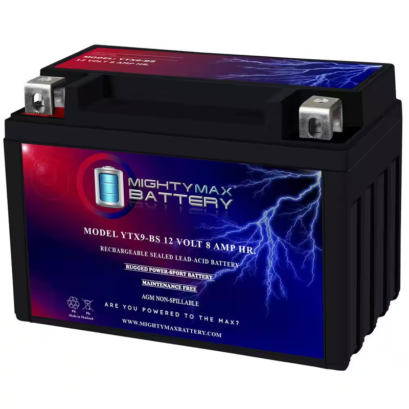 YTX9-BS SLA Replacement Battery for Deka ETX9