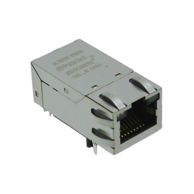 JK0-0136NL Connector Jack 1 Port RJ45Through Hole 10/100/1000 Base-T AutoMDIX :R