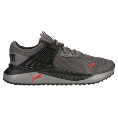 

Мужские серые кроссовки Puma Pacer Future Lace Up Повседневная обувь 380367-20, Grey, Puma Pacer Future Lace Up