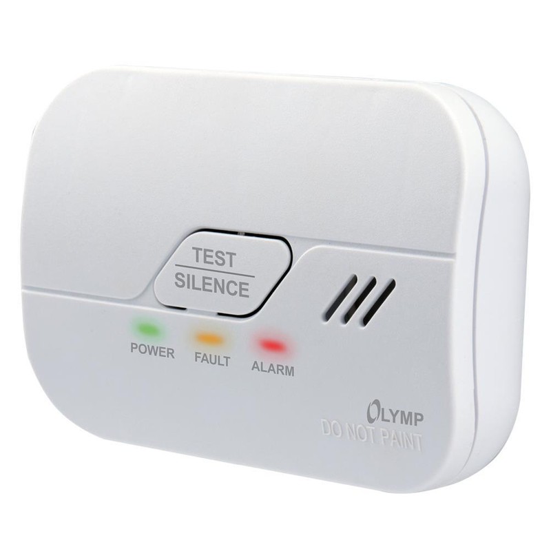 Olympia Kohlenmonoxid Warnmelder Km 210 WeiÃ Co Melder Gefahrenmelder