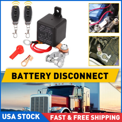 200A Battery Isolator Switch Disconnect Power Cut Off Kill For Boat Truck Car.RV