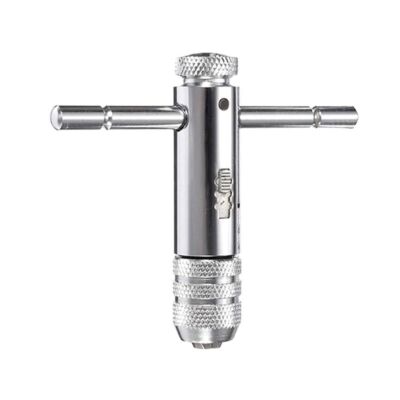 Hand Tool Tap Wrench Adjustable Wrench M3-8/M5-M12 Ratchet Tap Holder Wrench