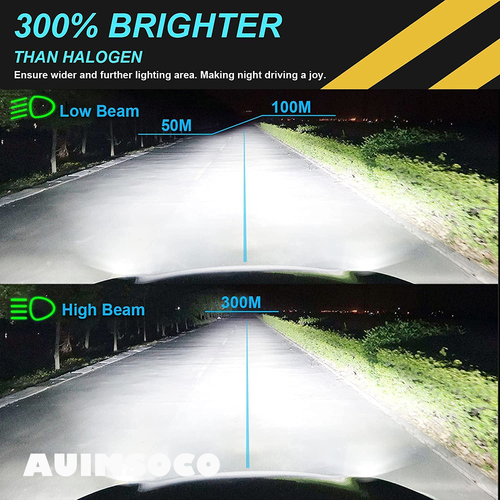 6000K LED Headlights Lights Bulbs for Chevy Silverado 1500 2500HD 3500 1999-2006