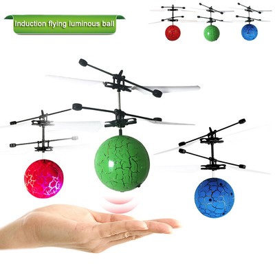 hand flying ufo ball