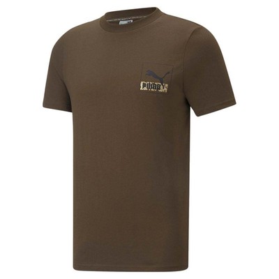 

Puma Brand Love Metallic Crew Neck Футболка с коротким рукавом Мужские черные повседневные топы 5, Черный, Puma Brand Love Metallic Crew Neck Short Sleeve T-Shirt