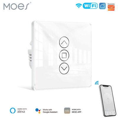 1-4x Tuya Smart Life EU Wifi Curtain Blind Switch Timer Roller Shutter Electric