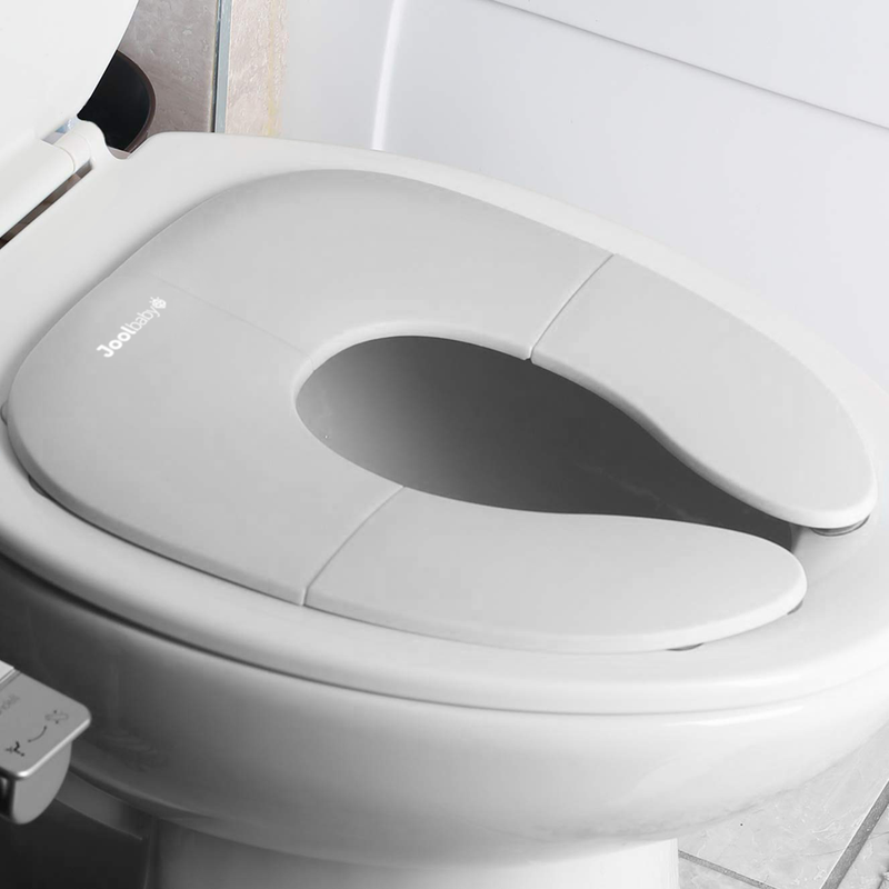 Baby Folding Travel Potty Toilet Training Seat, Unisex, Gray